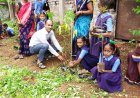 शासकीय प्राथमिक शाला बेलभाठा  में वृक्षारोपण किया गया।