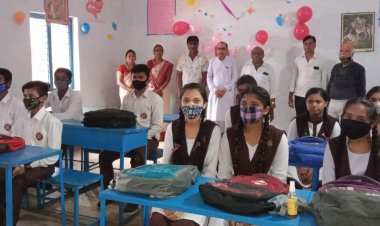 सरस्वती शिशु मंदिर विद्यालय अभनपुर में कक्षा साज सज्जा प्रतियोगिता का आयोजन किया गया।