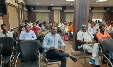 मत्स्य संपदा के प्रशिक्षण में  अभनपुर अंचल  के मत्स्य पदाधिकारी हुए शामिल ।