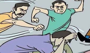 लमकेनी में गाली गलौज से मना करने बीच रास्ते में मारपीट