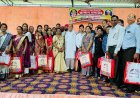 सद्भावना कुटी में विधायक धनेंद्र साहू द्वारा सेवानिवृत्त एवं उत्कृष्ट शिक्षकों का किया गया सम्मान।