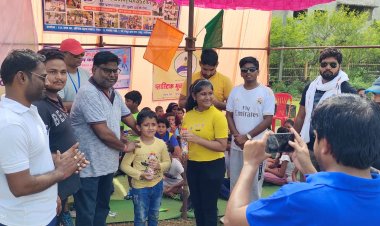 भू संरक्षणम फाउंडेशन द्वारा आयोजित  खेल महोत्सव हुआ संपन्न।