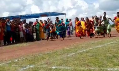 भाठापारा बेलर में छत्तीसगढ़िया ओलंपिक का हुआ आयोजन।