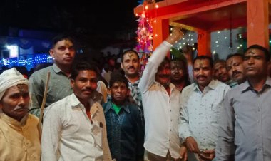 जुलुम में धूमधाम से गोवर्धन पूजा मनाई गई ।