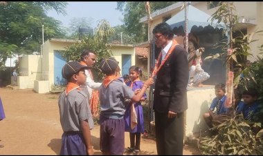 बिरोदा स्कूल के नवीन प्रधानपाठक को ग्रुप लीडर चुना गया