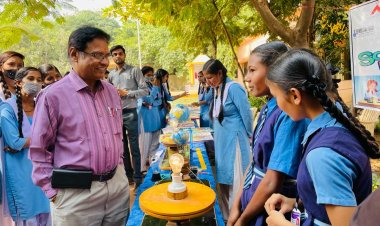 अभनपुर के कन्या विद्यालय में  साइंस फ़ेयर का आयोजन हुआ संपन्न