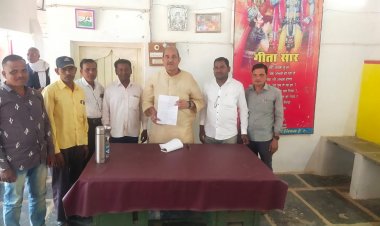 किसान संगवारी संघ ने विधायक धनेंद्र साहू से की मुलाकात