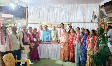 अभनपुर में हुआ किसान जोड़ो सम्मान यात्रा गर्मजोशी से स्वागत