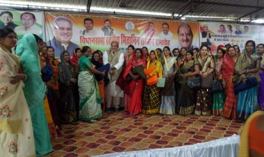 सद्भावना कुटी अभनपुर में 640 मितानिनो का किया गया सम्मान