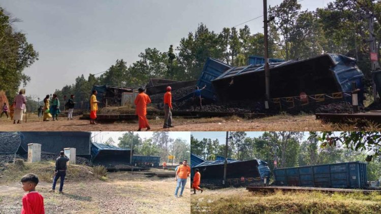 बड़ा हादसा : मालगाड़ी के इंजन सहित 23 डिब्बे पटरी से उतरे, रेलवे में मचा हड़कंप, इन ट्रेनों के बदले रूट…