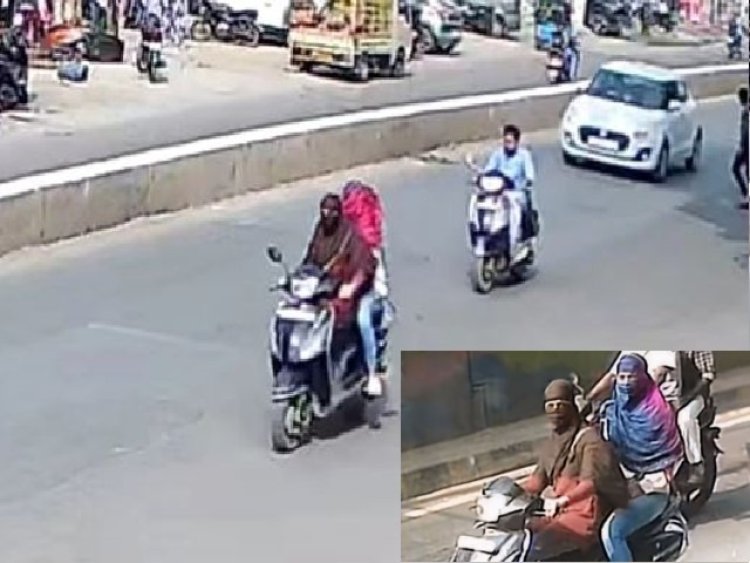 दुकान से मोबाइल लेकर लड़की फरार: चोरी की वारदात CCTV में कैद