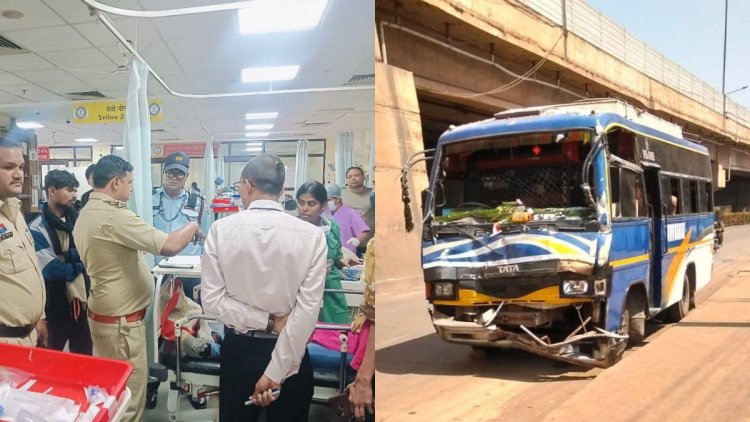 रायपुर. Raipur Accident : शहर के टाटीबंध इलाके में तेज रफ्तार बस ने खड़ी बस को ठोकर मार दी. हादसे में 5 यात्री घायल हुए हैं. वहीं दोनों बसों के बीच एक महिला फंस गई थी, जिसकी हालात गंभीर है. घायलों को एम्स अस्पताल में इलाज के लिए भर्ती कराया गया है. घटना आमानाका थाना क्षेत्र की है.