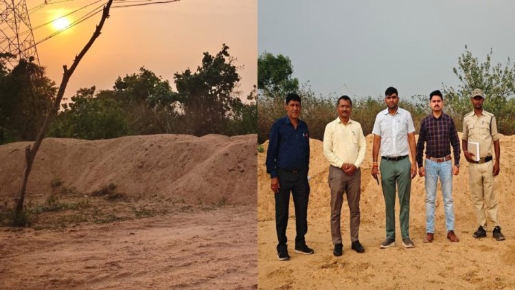 CG News : अवैध रेत भंडारण के खिलाफ बड़ी कार्रवाई, 435 ट्रैक्टर किए जब्त