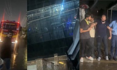 Babylon Tower Fire Update : बेबीलोन टावर के ऑफिस और रेस्टोरेंट में फंसे थे 47 लोग, डेढ़ घंटे की मशक्कत के बाद सभी को निकाला गया सुरक्षित