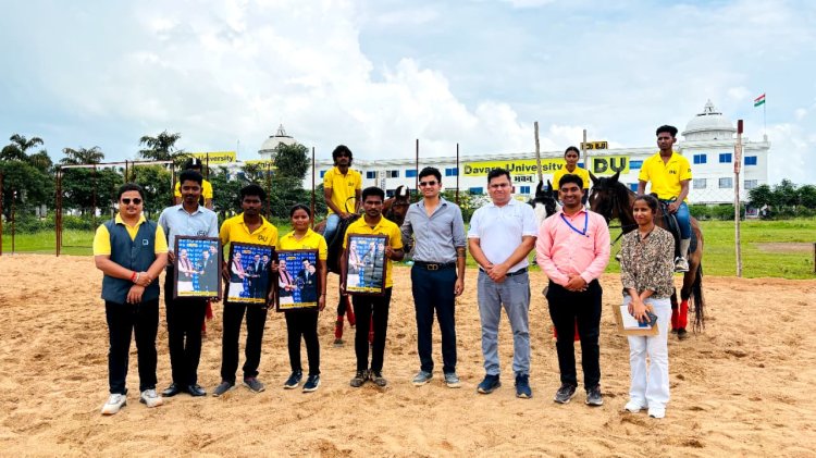 राष्ट्रीय खेल दिवस पर श्री दावड़ा विश्वविद्यालय में रोमांचक खेलों की धूम