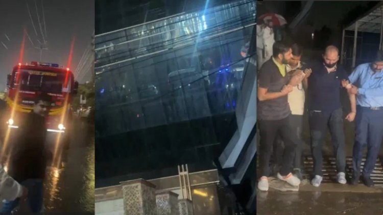 Babylon Tower Fire Update : बेबीलोन टावर के ऑफिस और रेस्टोरेंट में फंसे थे 47 लोग, डेढ़ घंटे की मशक्कत के बाद सभी को निकाला गया सुरक्षित