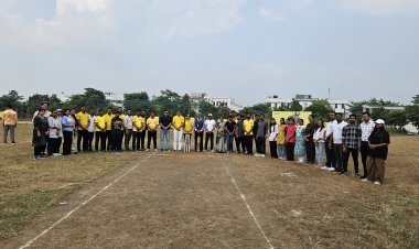 ग्रामीण खेल प्रतिभाओं का जलवा: श्री दावड़ा विश्वविद्यालय में क्रिकेट टूर्नामेंट का धमाकेदार आगाज, बलौदाबाजार के खिलाड़ी वुडबॉल में चमके