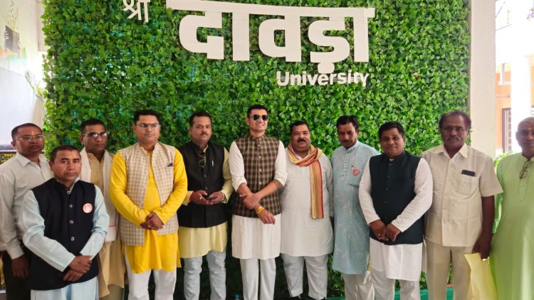 श्री दावड़ा विश्वविद्यालय में तुलसीदास जयंती एवं सम्मान समारोह का भव्य आयोजन
