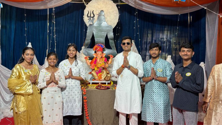 श्री दावड़ा यूनिवर्सिटी में ‘ज्ञान विनायक महोत्सव 2.0’ का भव्य आयोजन, गणेश स्थापना के साथ हुआ शुभारंभ