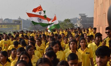 श्री दावड़ा यूनिवर्सिटी के ET वॉकथॉन 2026 में शामिल हुए उपमुख्यमंत्री अरुण साव, स्वस्थ समाज का दिया संदेश